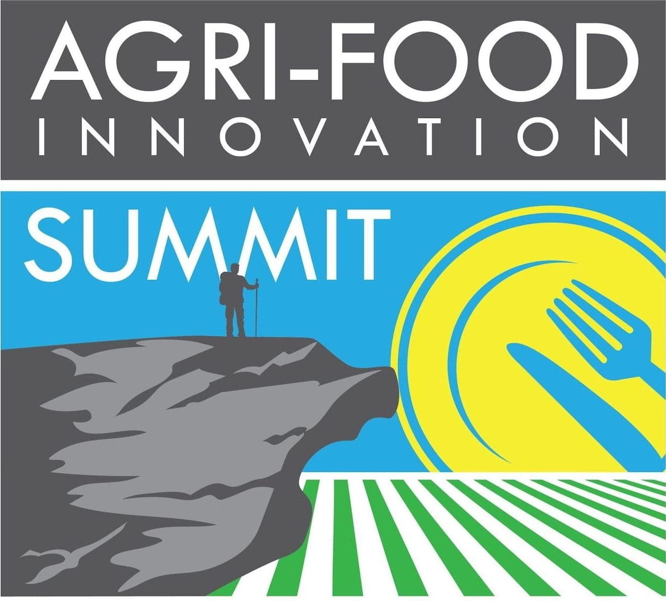 Graphic for the 2023 Agri-Food Innovation Summit, being held Nov. 2-3, in Fayetteville, Arkansas.